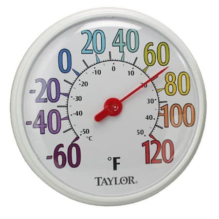 Taylor Taylor Precision 6714 13.5 in. Color Dial Thermometer 6714